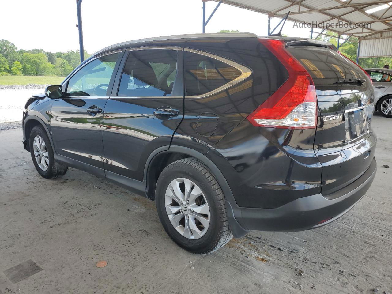 2013 Honda Cr-v Exl Black vin: 2HKRM4H71DH670668