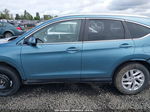 2015 Honda Cr-v Ex-l Blue vin: 2HKRM4H71FH610778