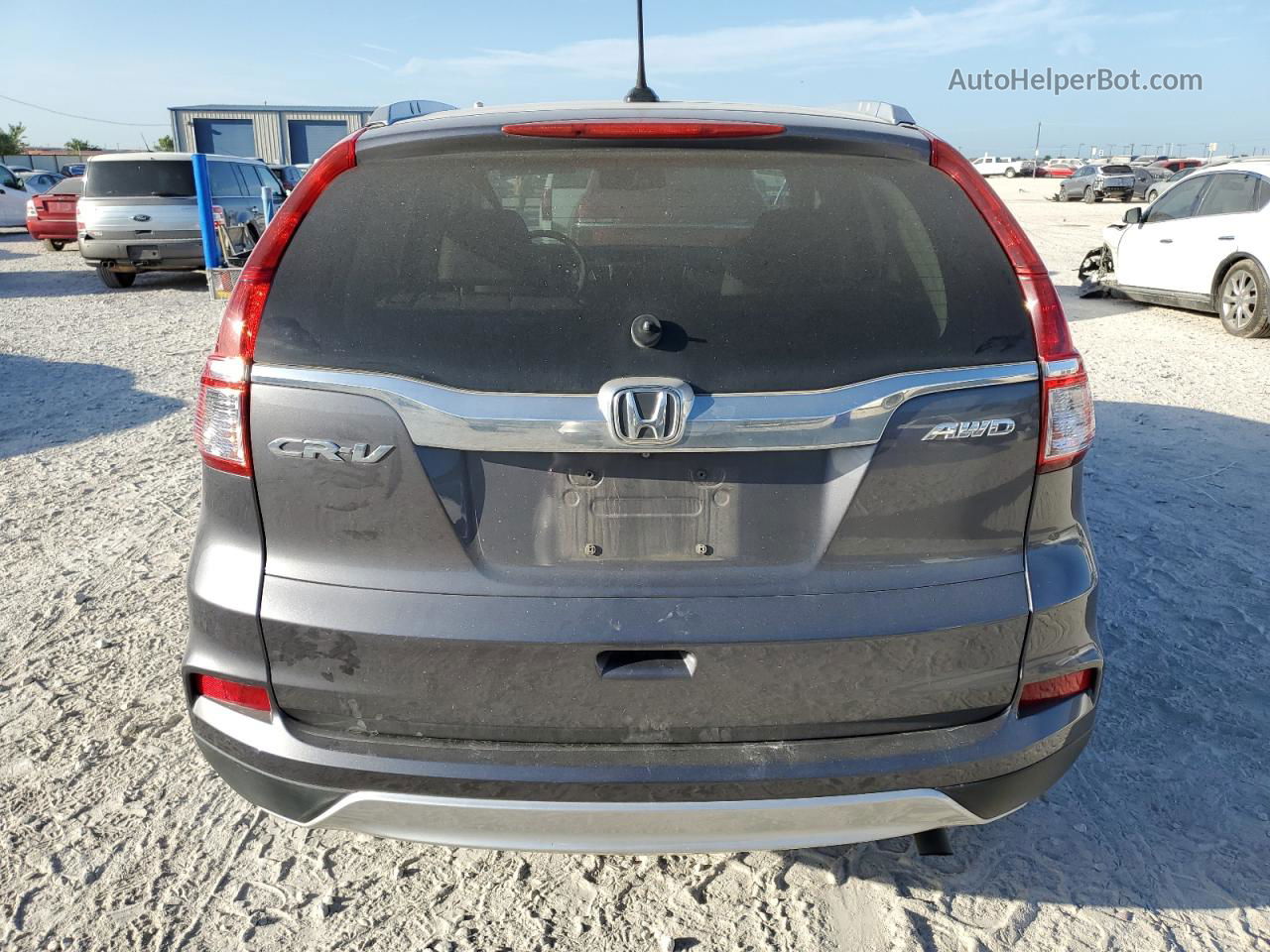 2015 Honda Cr-v Exl Charcoal vin: 2HKRM4H71FH644316