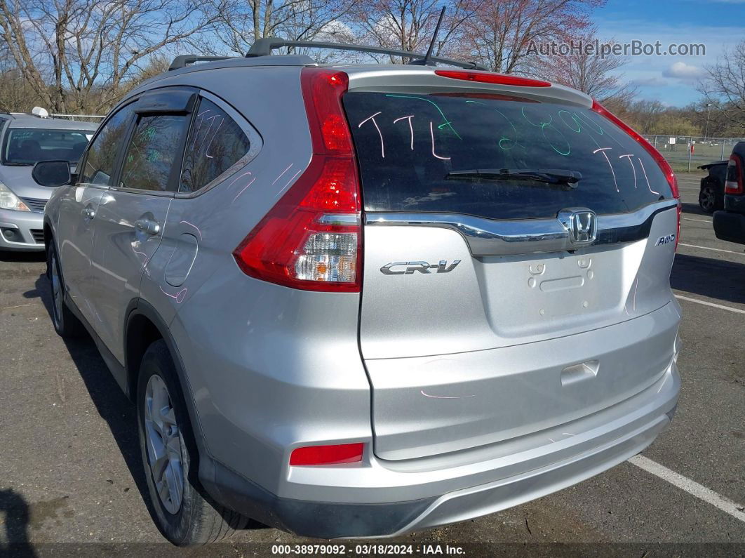 2016 Honda Cr-v Ex-l Silver vin: 2HKRM4H71GH691928