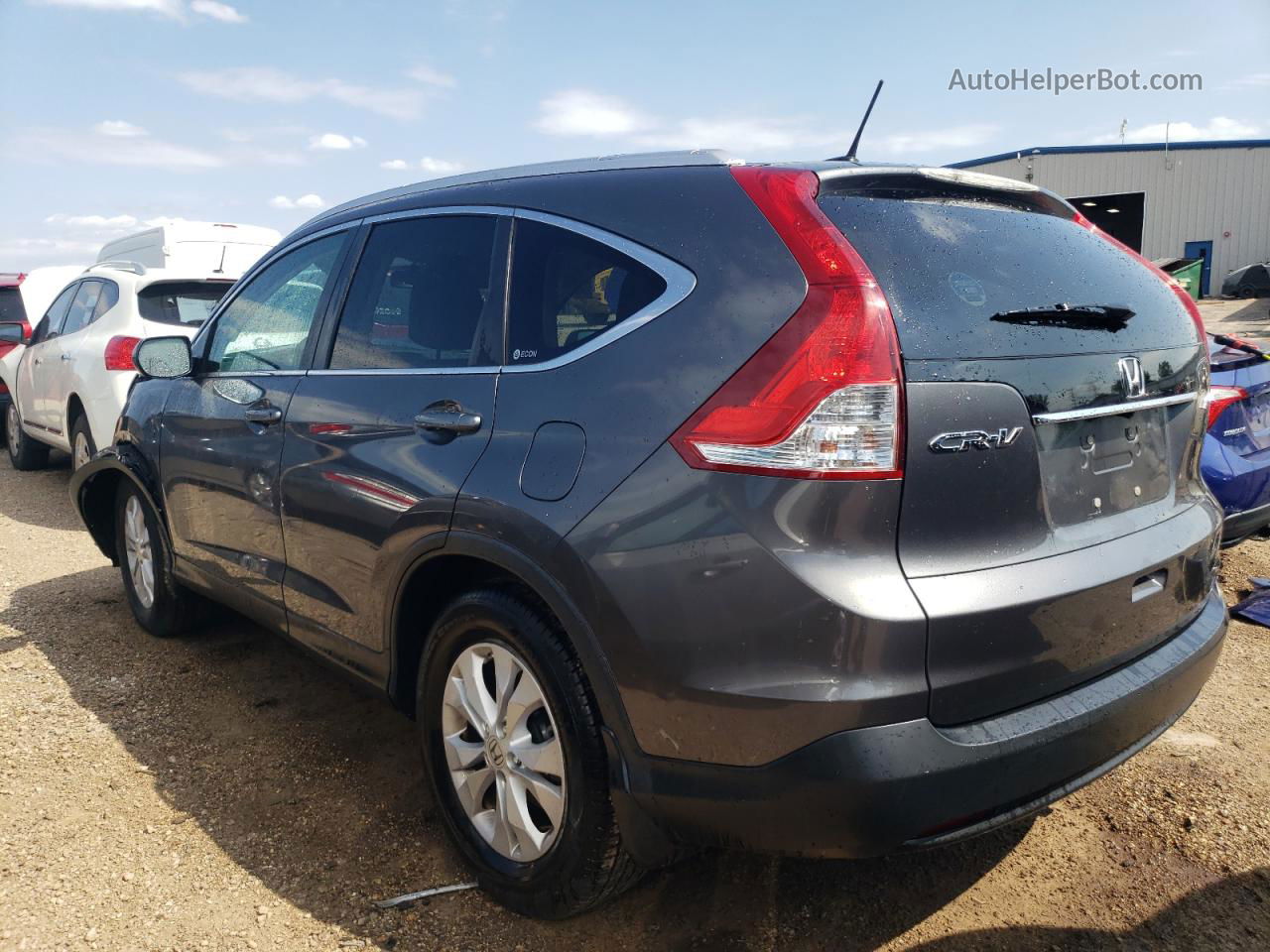 2012 Honda Cr-v Exl Gray vin: 2HKRM4H72CH607710