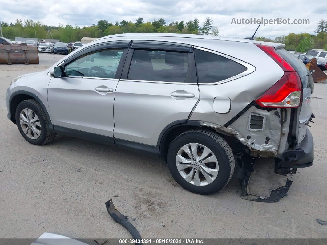 2013 Honda Cr-v Ex-l Silver vin: 2HKRM4H72DH612469