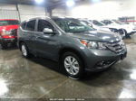 2013 Honda Cr-v Ex-l Gray vin: 2HKRM4H72DH678746