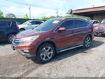 2015 Honda Cr-v Ex-l Red vin: 2HKRM4H72FH616444