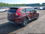 2015 Honda Cr-v Ex-l Красный vin: 2HKRM4H72FH616444