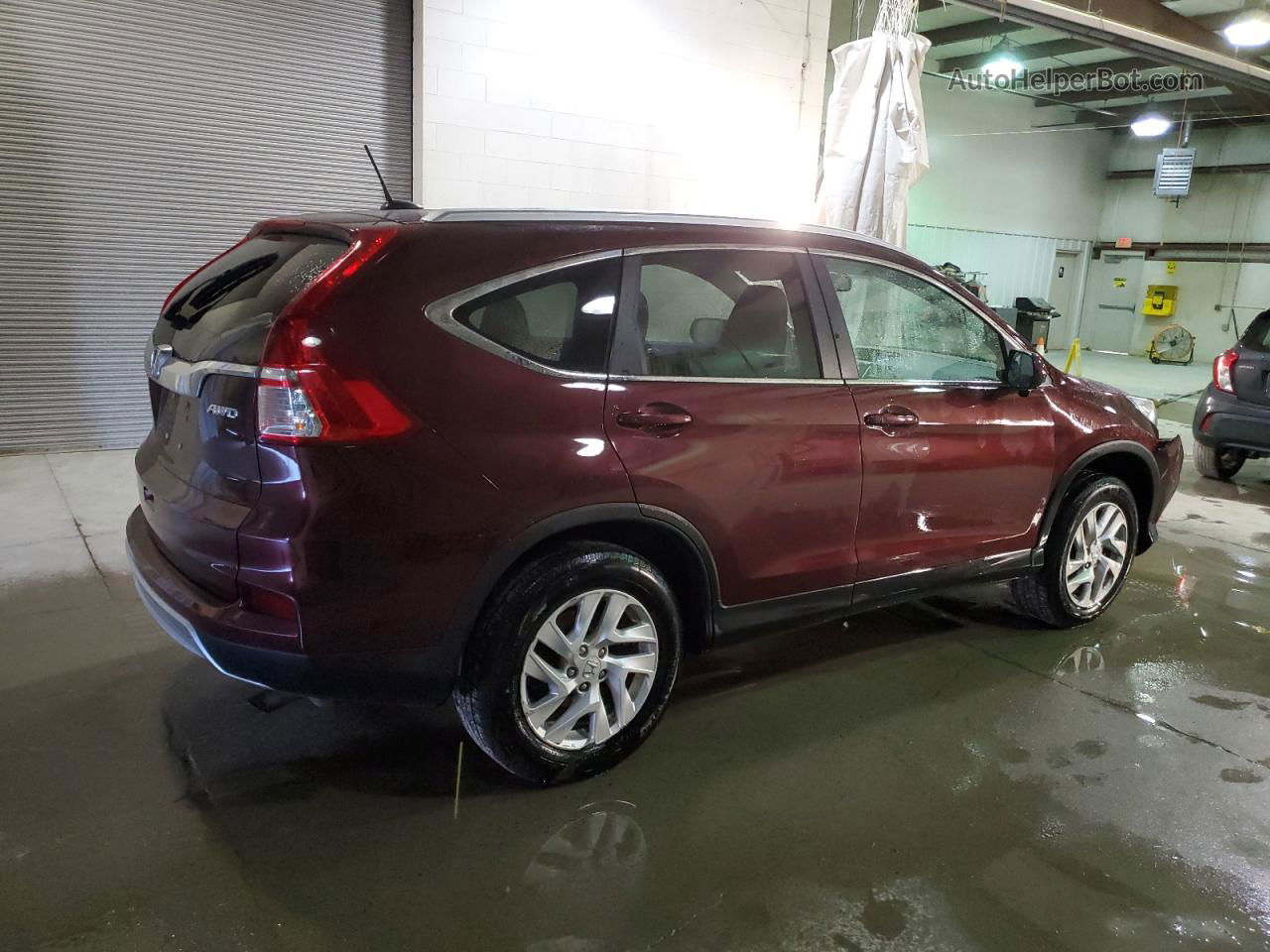 2015 Honda Cr-v Exl Бордовый vin: 2HKRM4H72FH632501