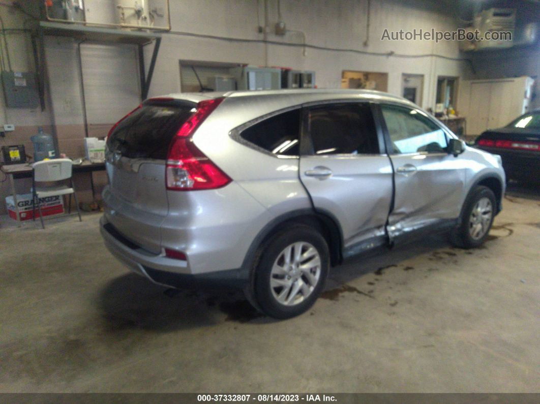 2015 Honda Cr-v Ex-l Silver vin: 2HKRM4H72FH665532