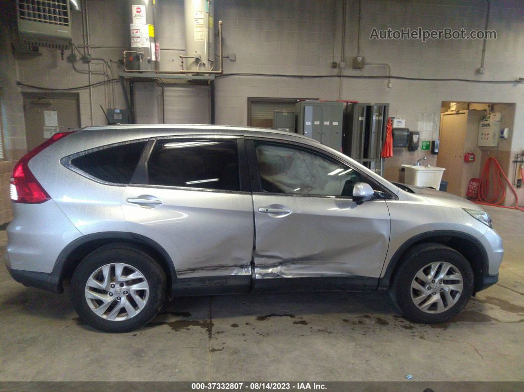 2015 Honda Cr-v Ex-l Silver vin: 2HKRM4H72FH665532