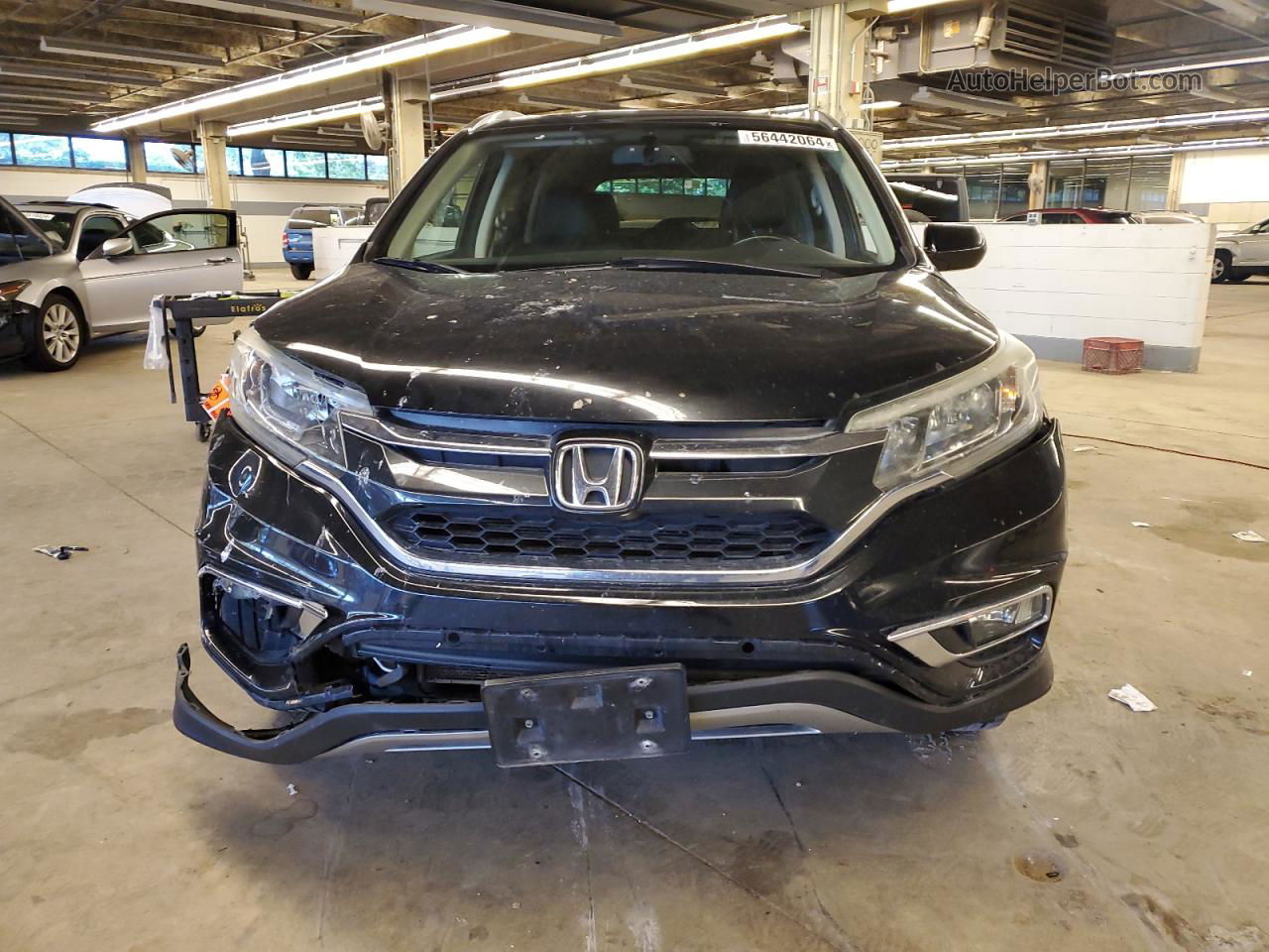 2015 Honda Cr-v Exl Black vin: 2HKRM4H72FH702322