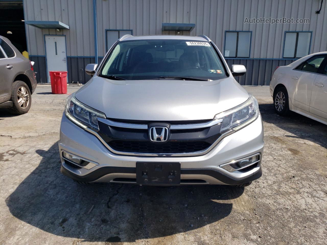 2015 Honda Cr-v Exl Silver vin: 2HKRM4H72FH704555