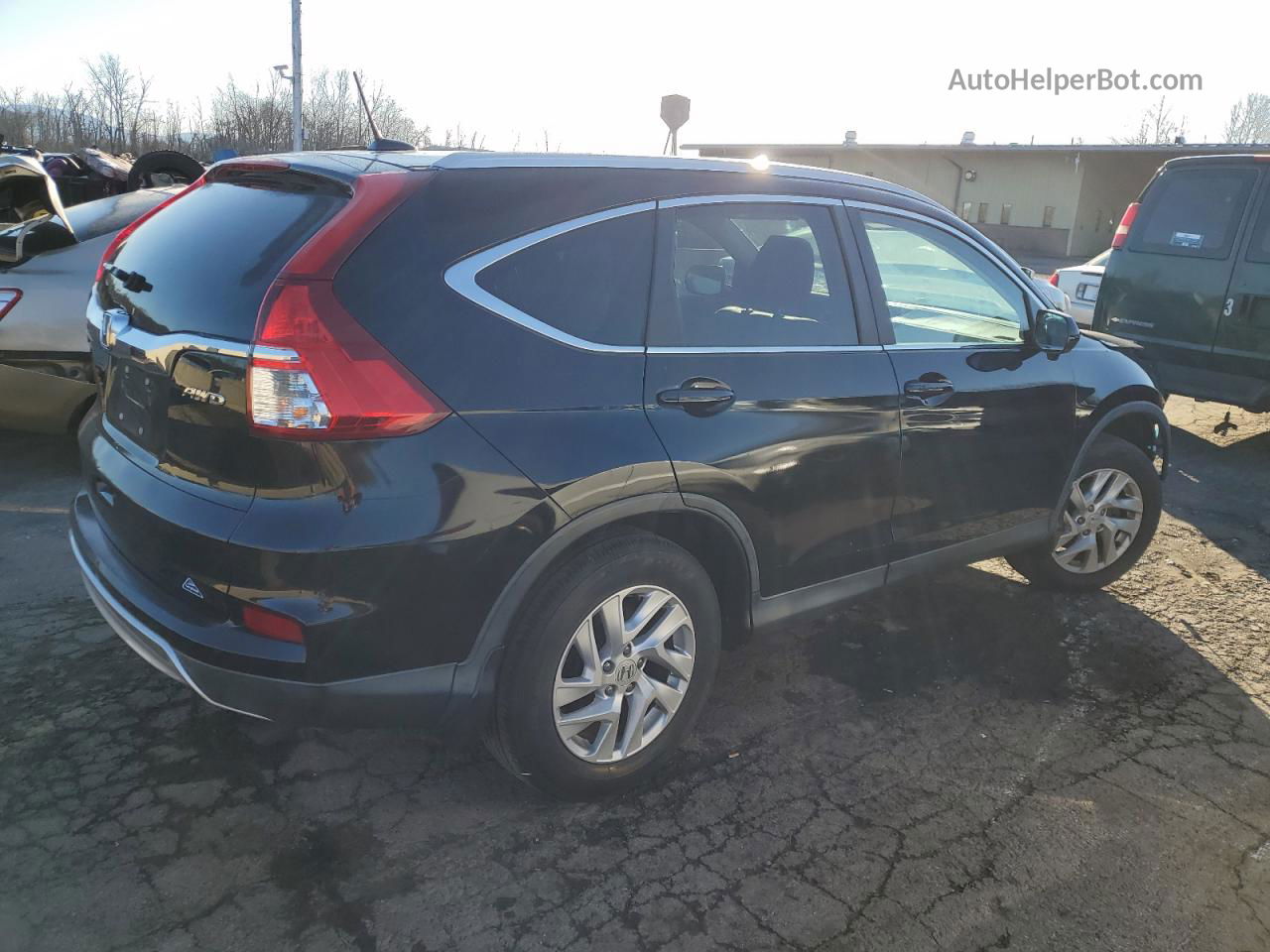 2016 Honda Cr-v Exl Black vin: 2HKRM4H72GH663281