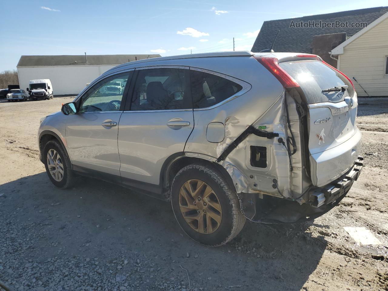 2016 Honda Cr-v Exl Silver vin: 2HKRM4H72GH679609