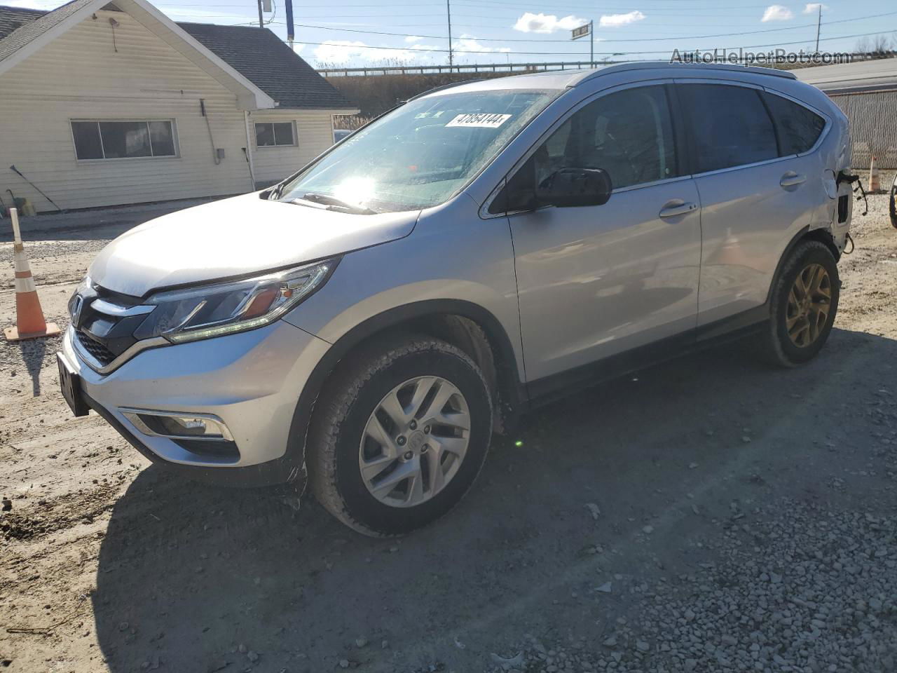 2016 Honda Cr-v Exl Silver vin: 2HKRM4H72GH679609