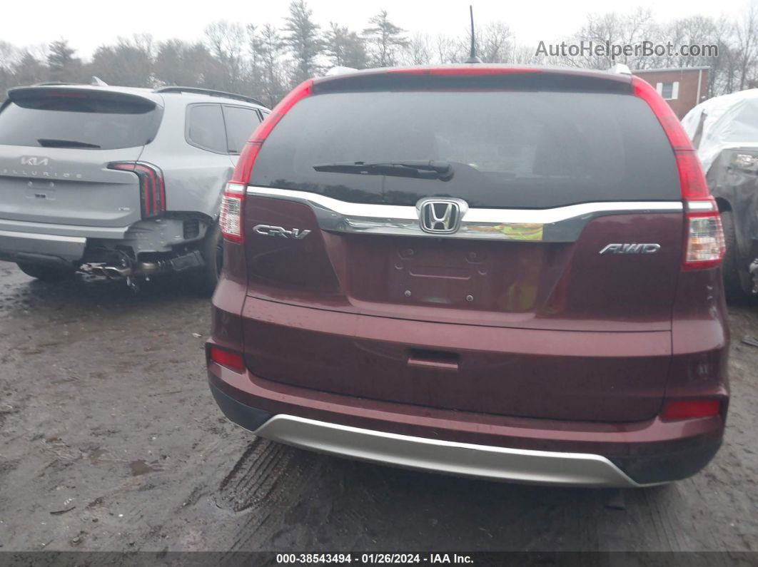 2016 Honda Cr-v Ex-l Темно-бордовый vin: 2HKRM4H72GH698077