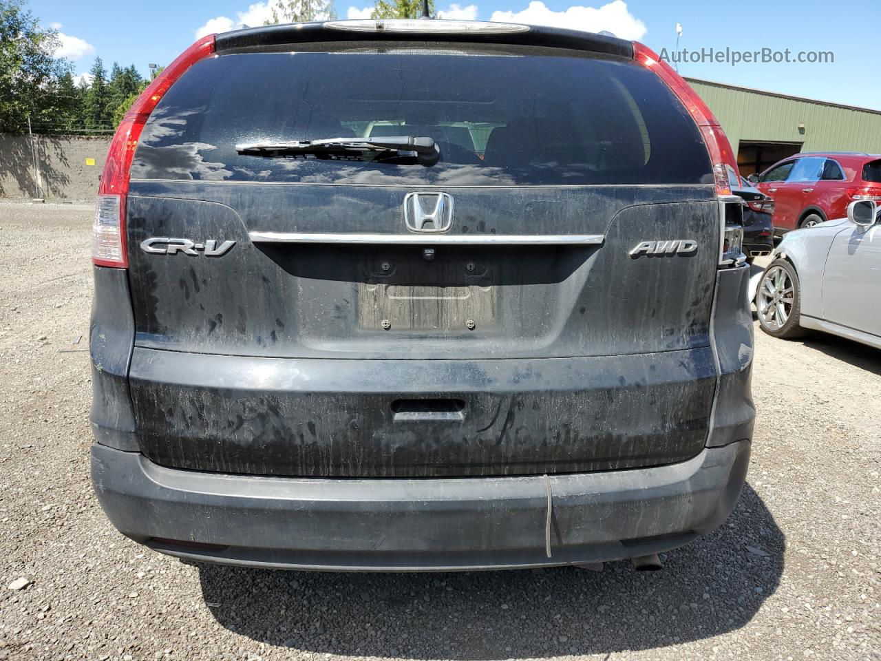 2013 Honda Cr-v Exl Black vin: 2HKRM4H73DH647764