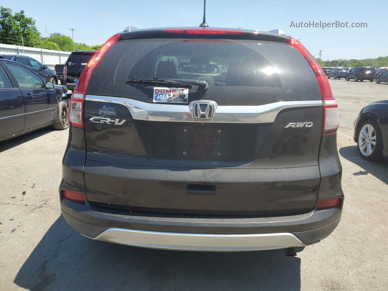 2015 Honda Cr-v Exl Black vin: 2HKRM4H73FH627646