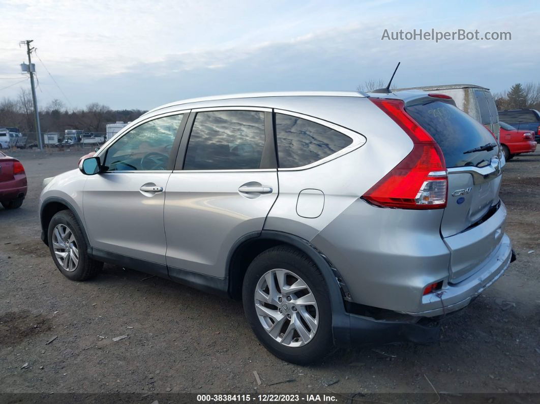 2015 Honda Cr-v Ex-l Silver vin: 2HKRM4H73FH634869