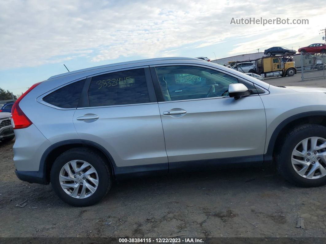 2015 Honda Cr-v Ex-l Silver vin: 2HKRM4H73FH634869