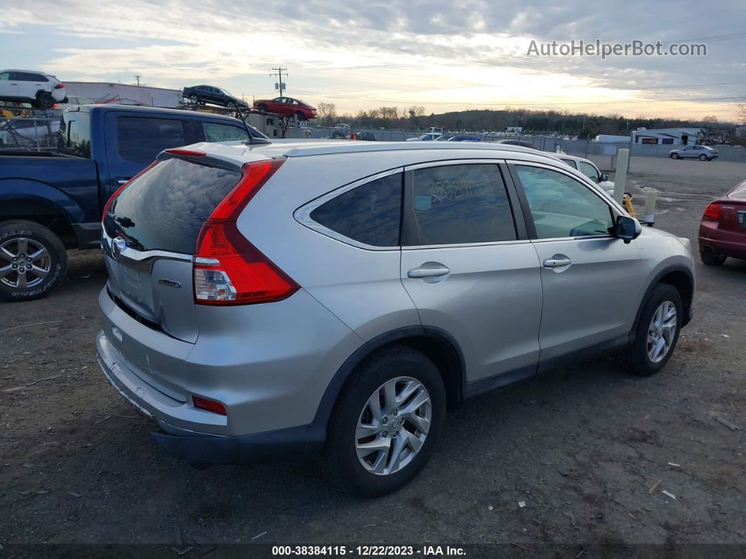 2015 Honda Cr-v Ex-l Silver vin: 2HKRM4H73FH634869