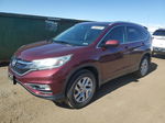 2016 Honda Cr-v Exl Burgundy vin: 2HKRM4H73GH638941