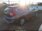 2016 Honda Cr-v Ex-l Gray vin: 2HKRM4H73GH714917