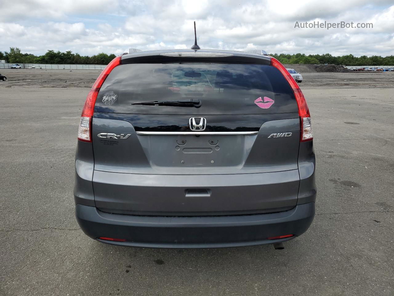 2012 Honda Cr-v Exl Charcoal vin: 2HKRM4H74CH611712