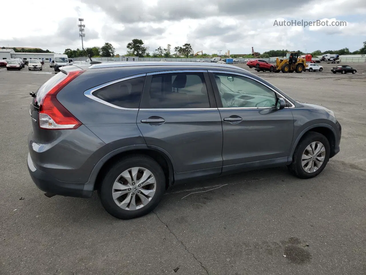 2012 Honda Cr-v Exl Charcoal vin: 2HKRM4H74CH611712