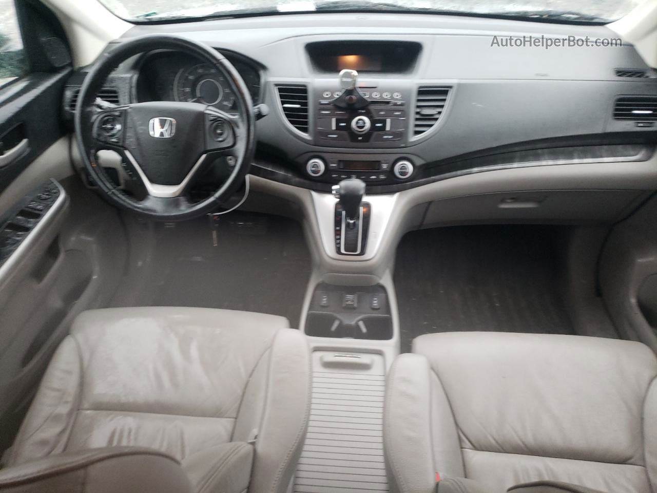 2012 Honda Cr-v Exl Серебряный vin: 2HKRM4H74CH633600