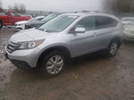 2012 Honda Cr-v Exl Silver vin: 2HKRM4H74CH633600