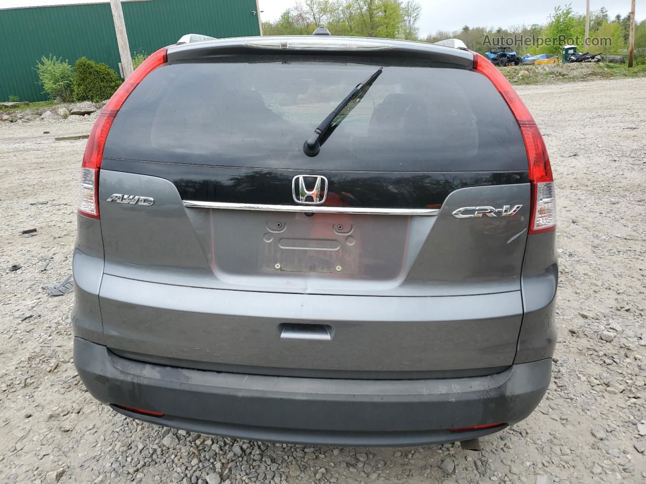 2013 Honda Cr-v Exl Gray vin: 2HKRM4H74DH617740