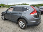 2013 Honda Cr-v Exl Gray vin: 2HKRM4H74DH617740