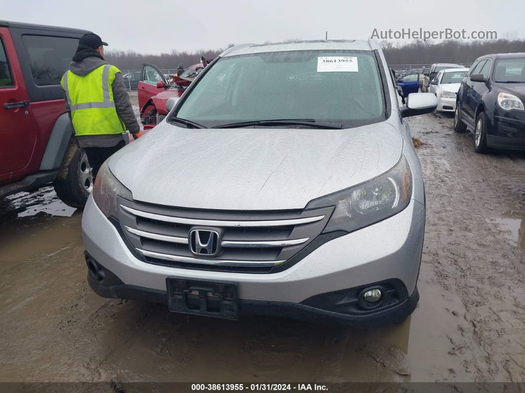 2013 Honda Cr-v Ex-l Silver vin: 2HKRM4H74DH662015