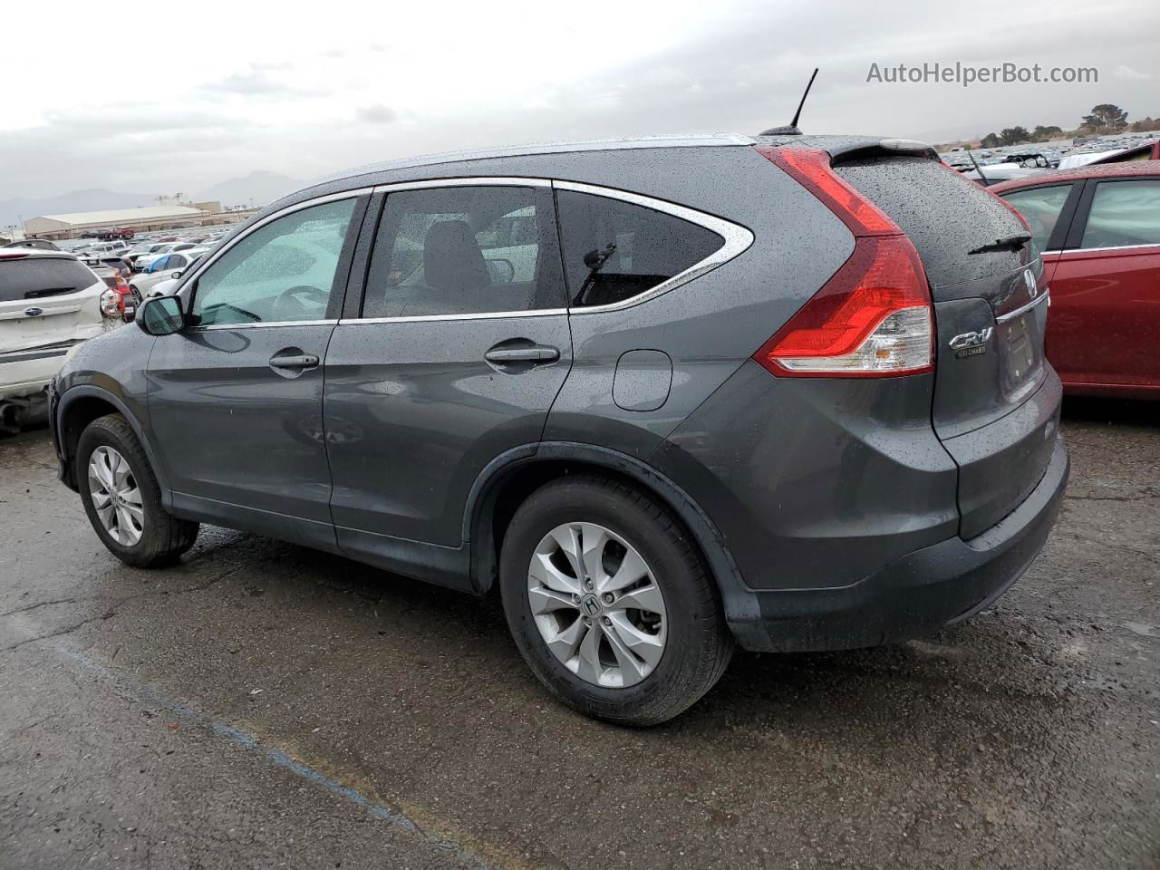 2013 Honda Cr-v Exl Gray vin: 2HKRM4H74DH662063