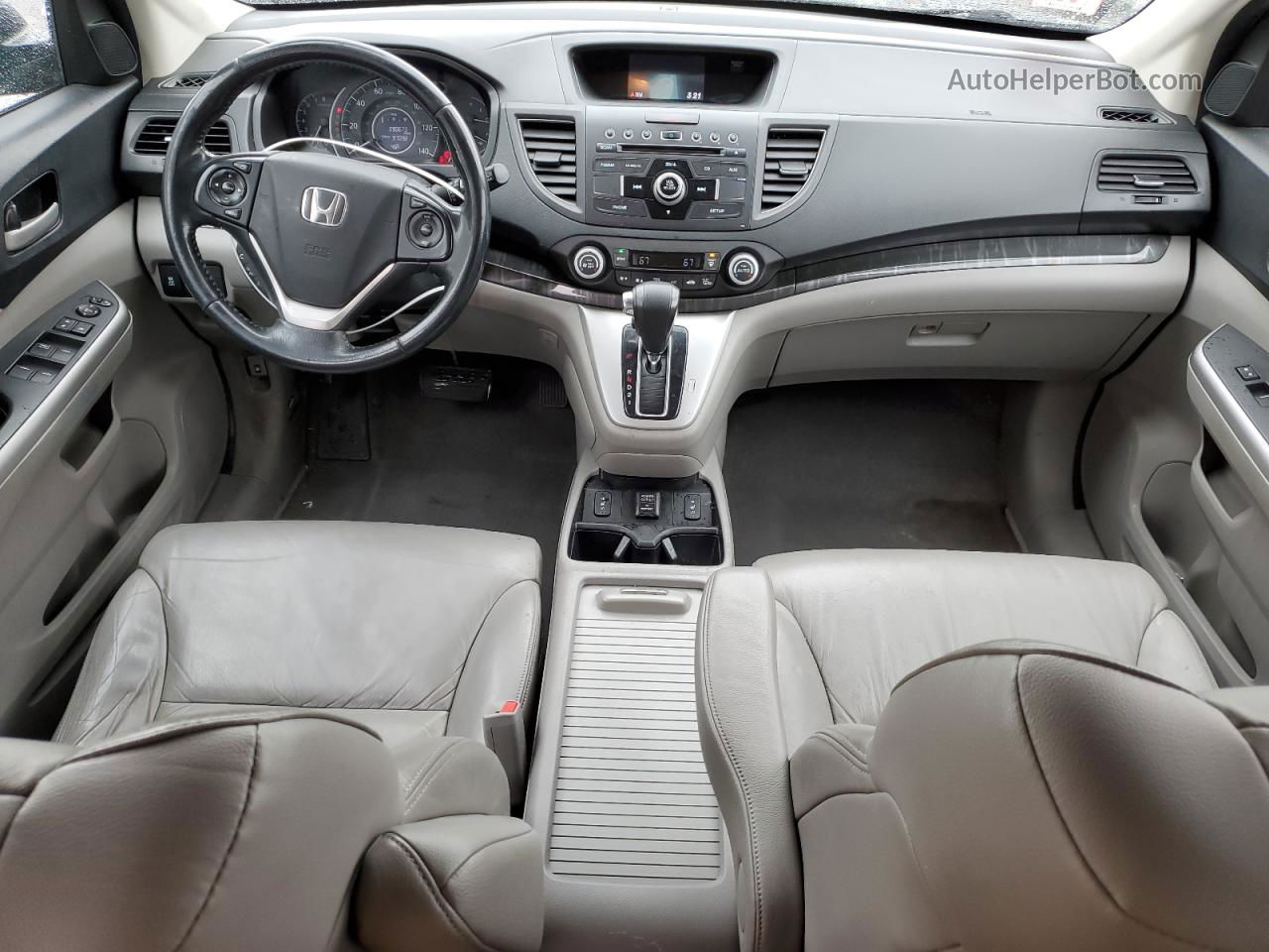 2013 Honda Cr-v Exl Серый vin: 2HKRM4H74DH662063