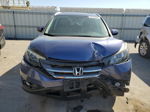 2013 Honda Cr-v Exl Blue vin: 2HKRM4H74DH684502