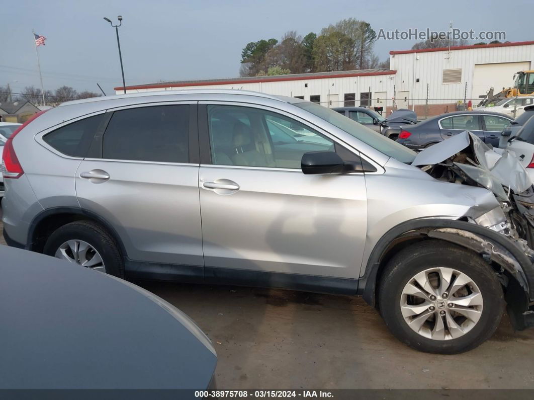 2013 Honda Cr-v Ex-l Silver vin: 2HKRM4H74DH686640