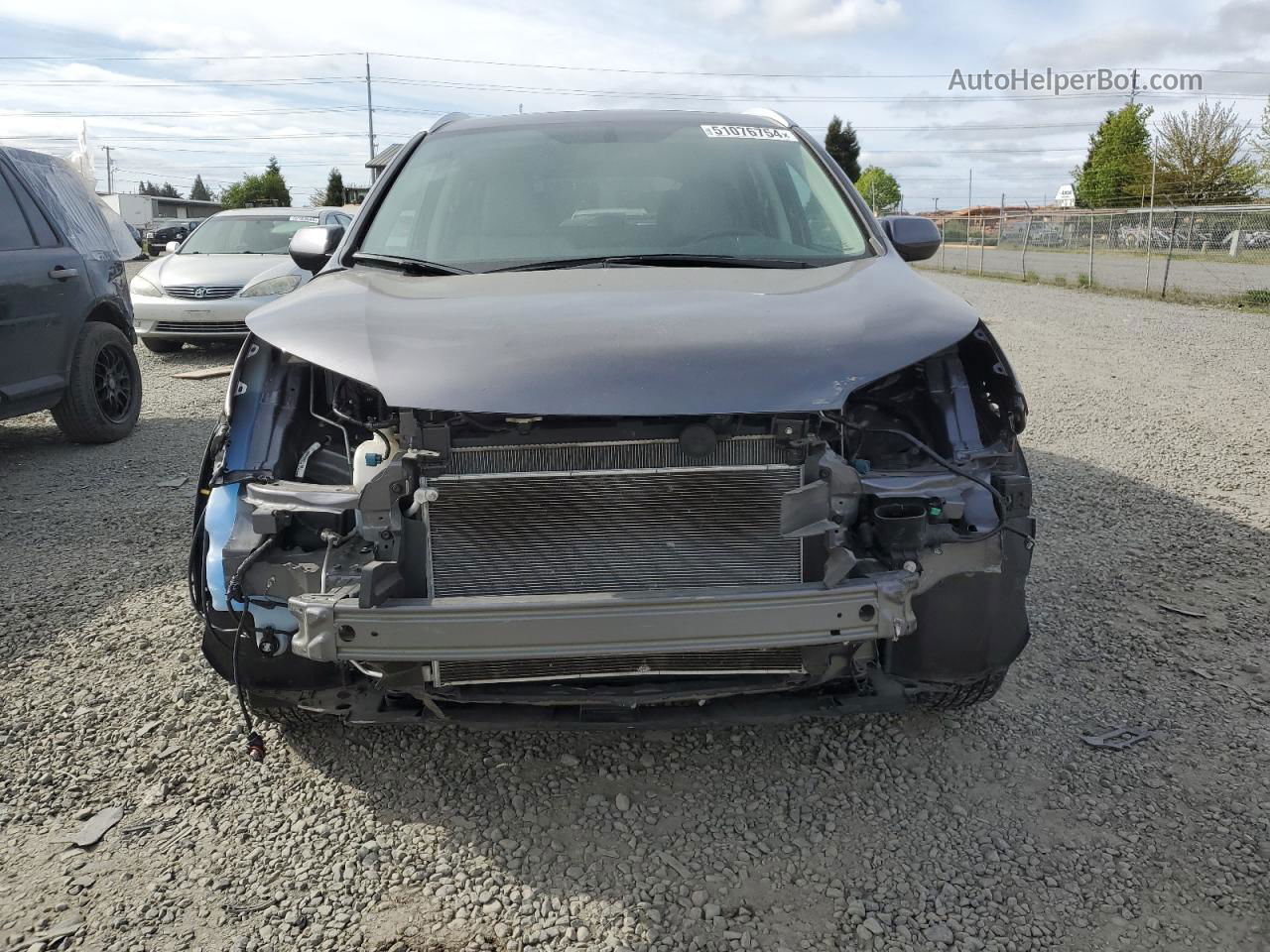 2016 Honda Cr-v Exl Gray vin: 2HKRM4H74GH669048