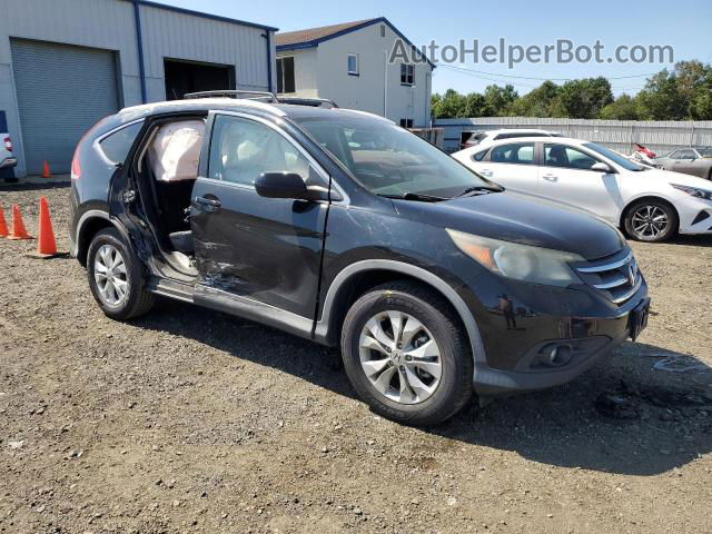 2012 Honda Cr-v Exl Black vin: 2HKRM4H75CH604168