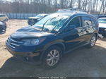 2013 Honda Cr-v Ex-l Black vin: 2HKRM4H75DH682600