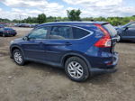 2015 Honda Cr-v Exl Blue vin: 2HKRM4H75FH629236