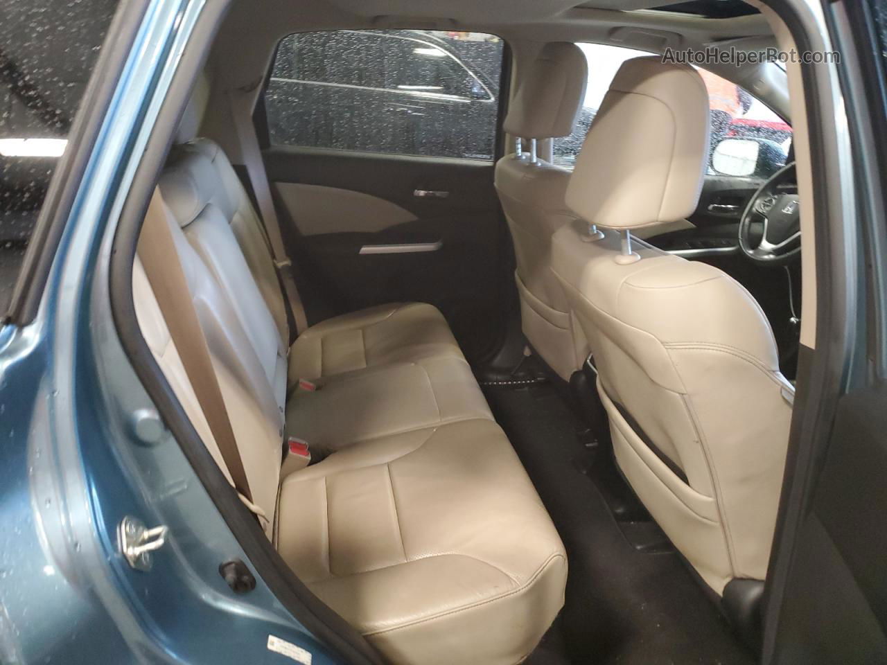 2015 Honda Cr-v Exl Синий vin: 2HKRM4H75FH649826