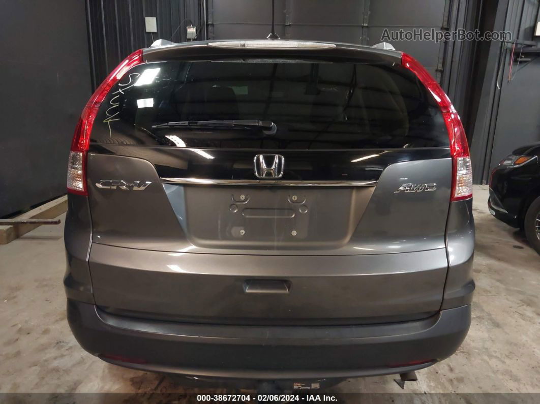 2012 Honda Cr-v Ex-l Gray vin: 2HKRM4H76CH608519