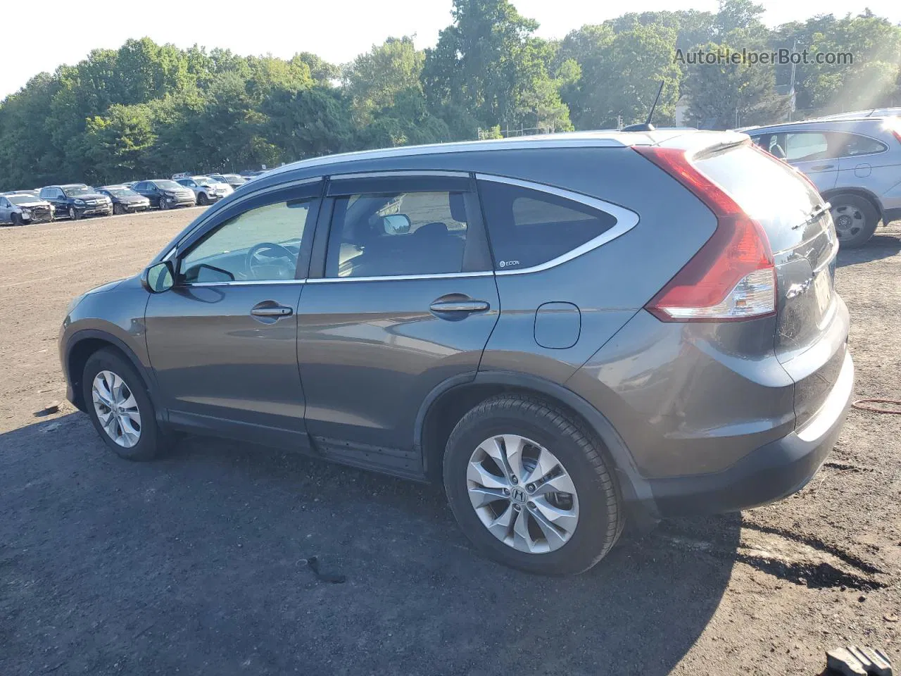 2012 Honda Cr-v Exl Gray vin: 2HKRM4H76CH611663