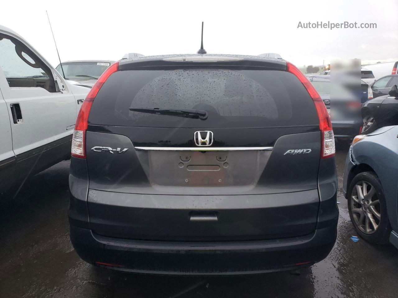 2012 Honda Cr-v Exl Gray vin: 2HKRM4H76CH611789