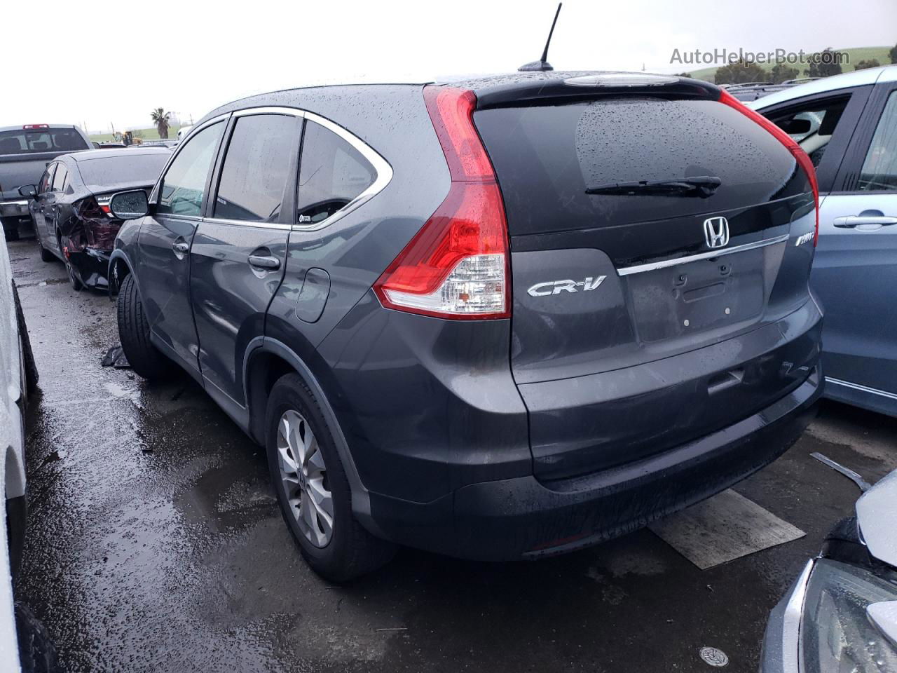 2012 Honda Cr-v Exl Gray vin: 2HKRM4H76CH611789