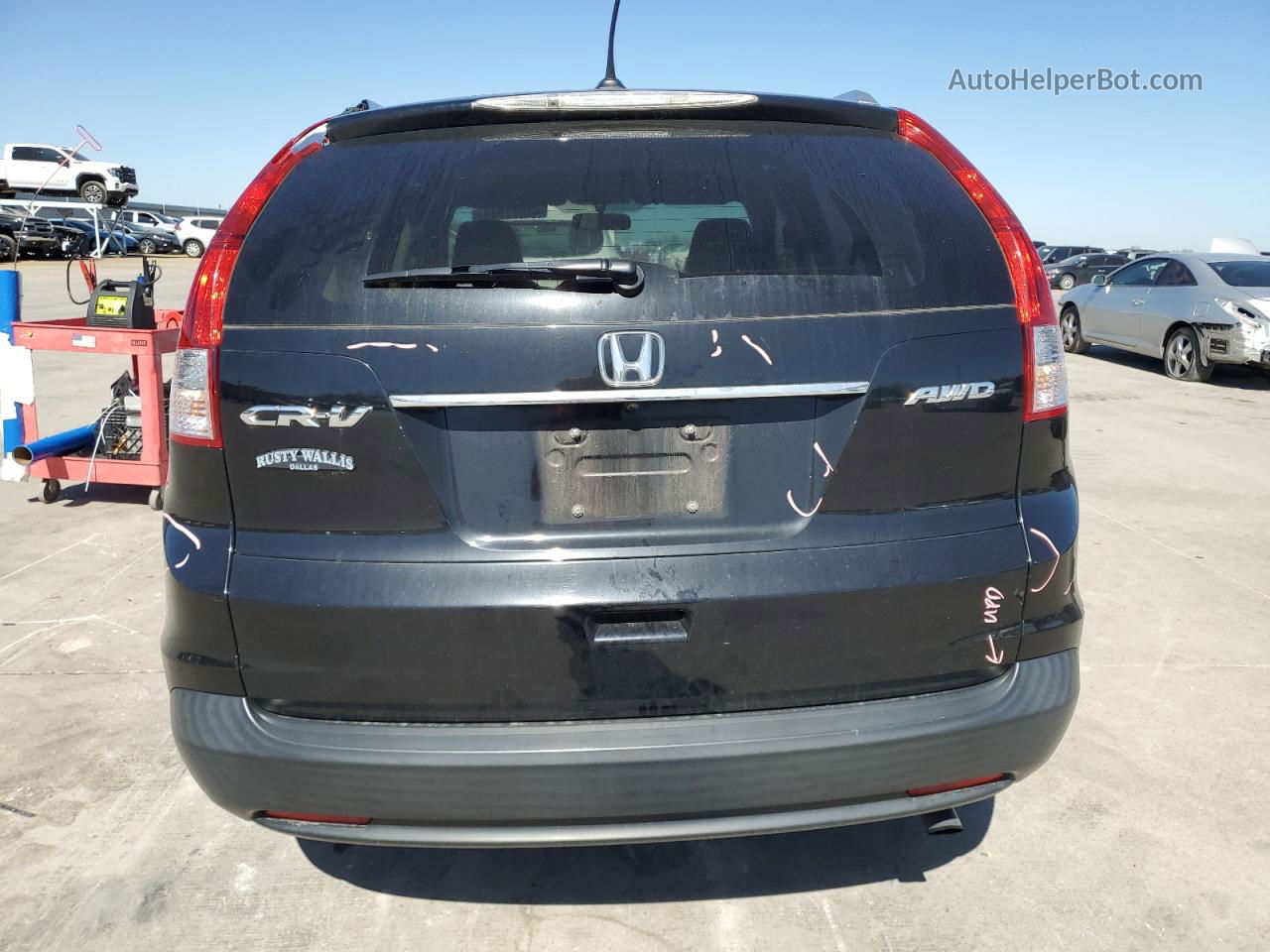 2013 Honda Cr-v Exl Black vin: 2HKRM4H76DH631073