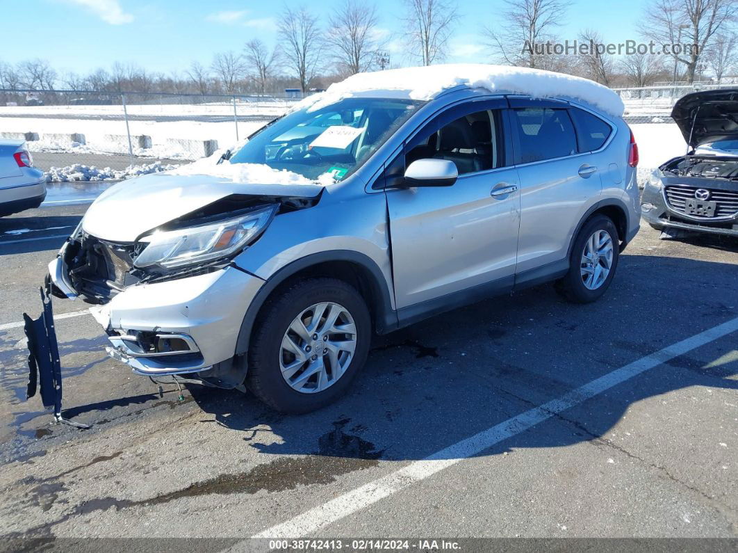 2015 Honda Cr-v Ex-l Silver vin: 2HKRM4H76FH639998