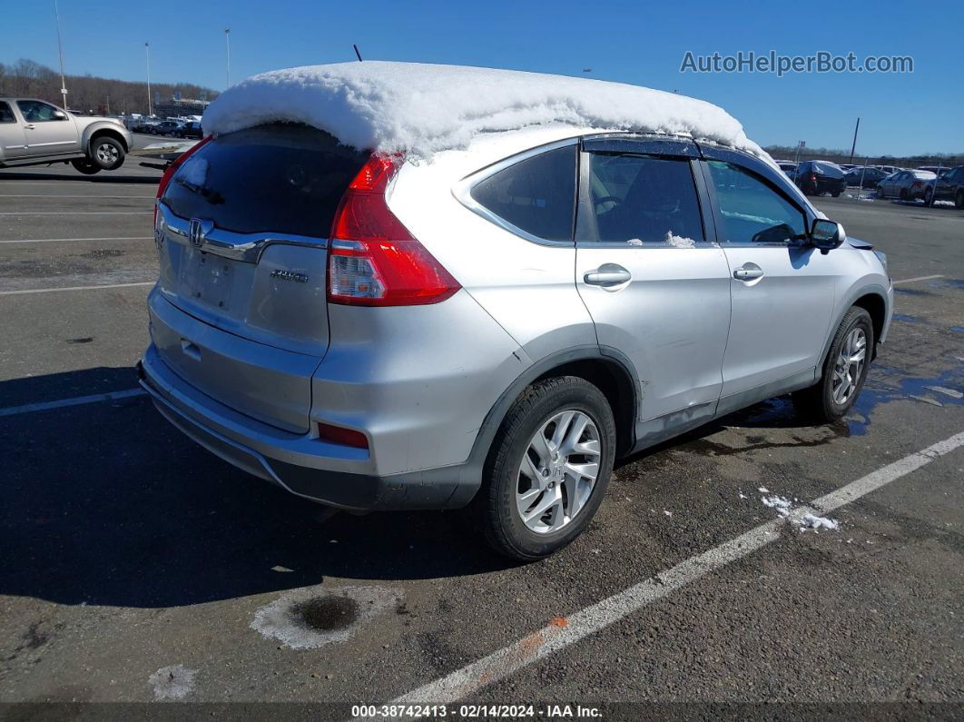 2015 Honda Cr-v Ex-l Silver vin: 2HKRM4H76FH639998