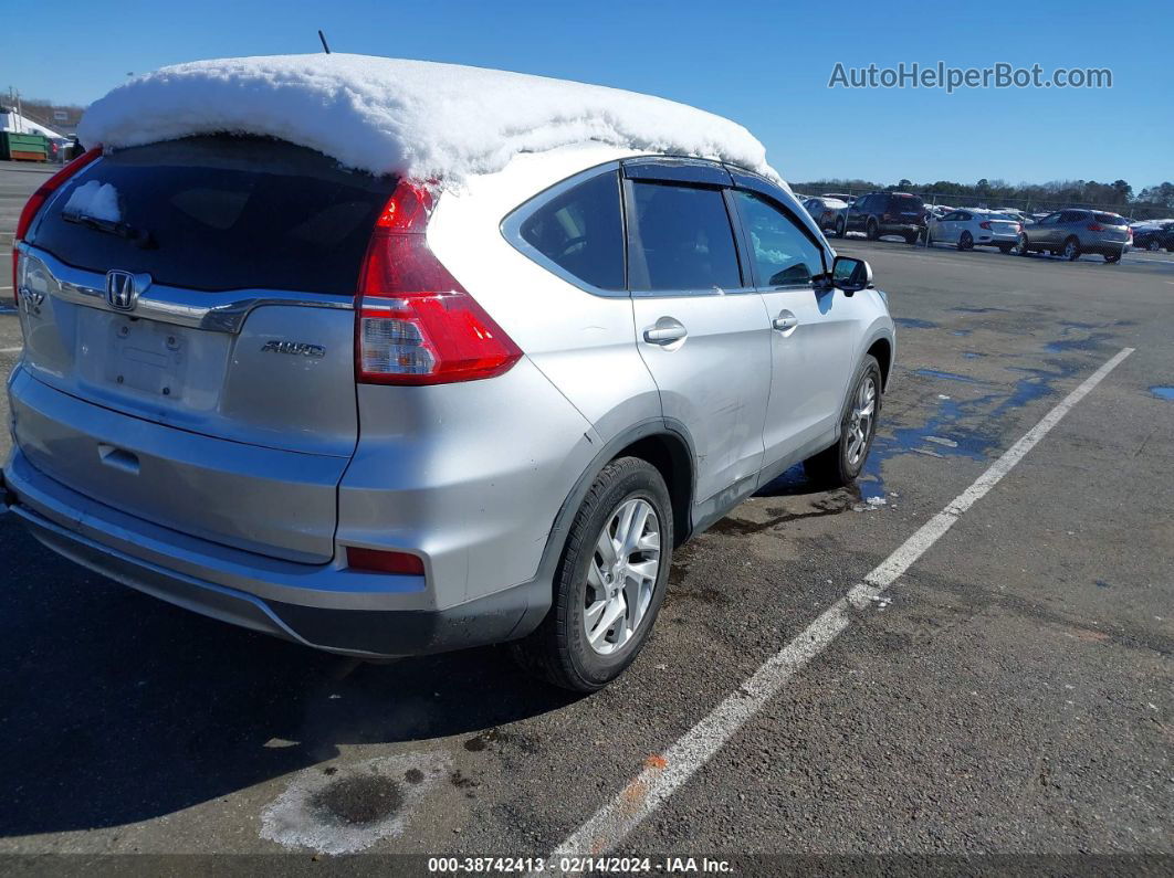 2015 Honda Cr-v Ex-l Silver vin: 2HKRM4H76FH639998