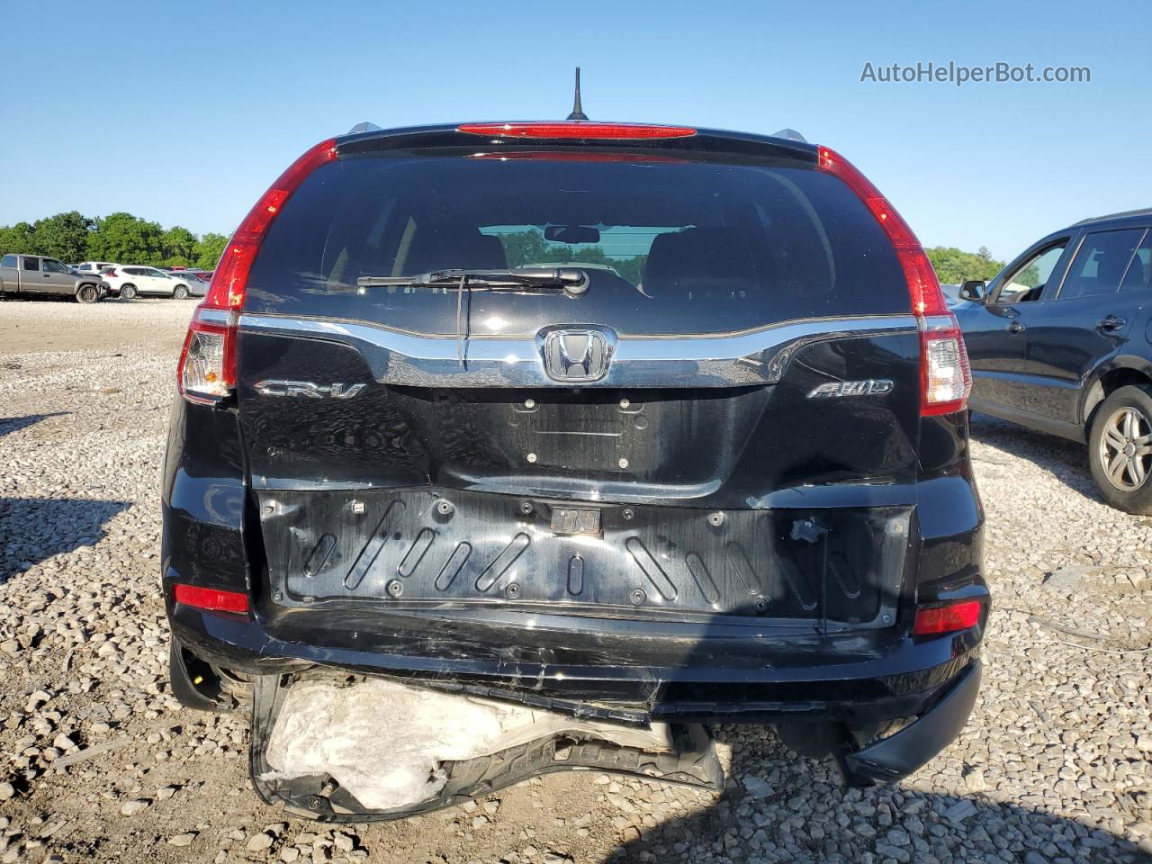 2016 Honda Cr-v Exl Black vin: 2HKRM4H76GH696851